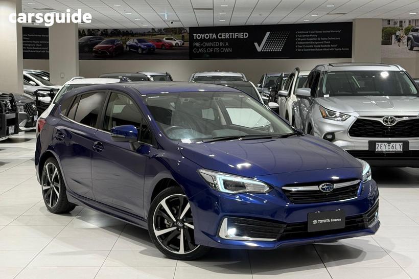 Blue 2022 Subaru Impreza Hatchback 2.0I-S (Awd)