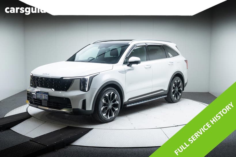 White 2024 Kia Sorento Wagon Gt-Line 7 Seat
