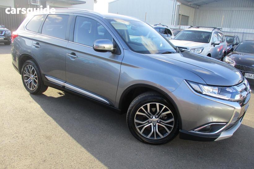 Grey 2016 Mitsubishi Outlander Wagon Xls (4X4)