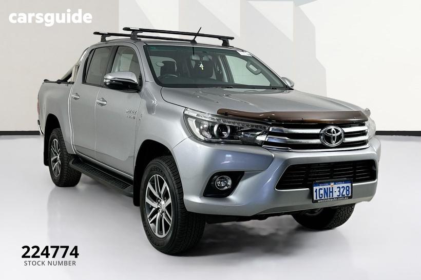Silver 2018 Toyota Hilux Double Cab Pick Up Sr5 (4X4)