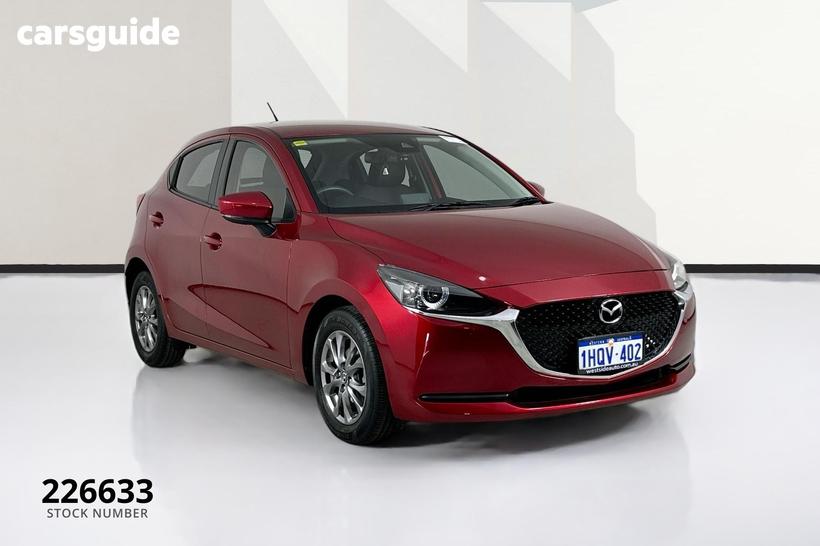 Red 2022 Mazda 2 Hatchback G15 Pure