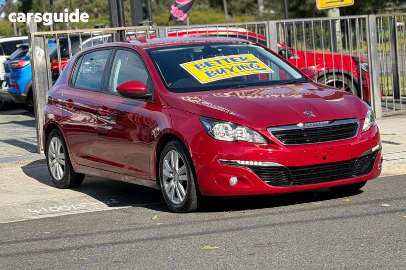 Red 2015 Peugeot 308 Hatchback Active