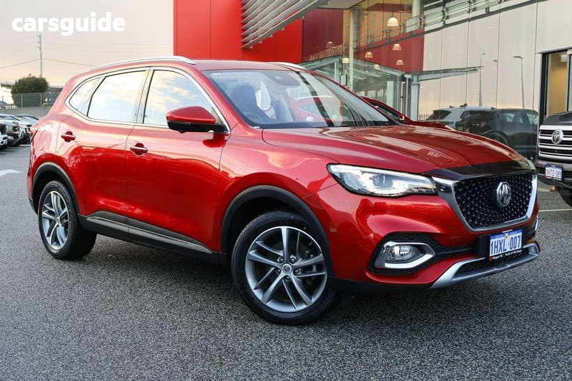 Red 2023 MG HS Wagon Phev Essence +Ev
