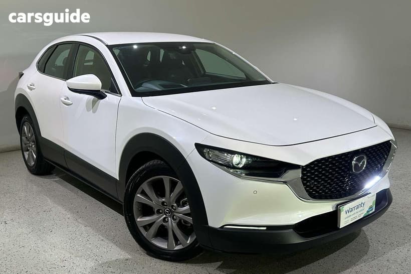 White 2023 Mazda CX-30 Wagon G20E Evolve M Hyb Vision (Fwd)
