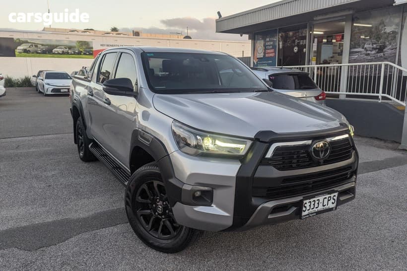 Silver 2022 Toyota Hilux Double Cab Pick Up Rogue (4X4)