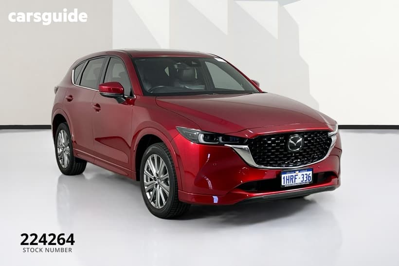 Red 2022 Mazda CX-5 Wagon Akera Turbo (Awd)