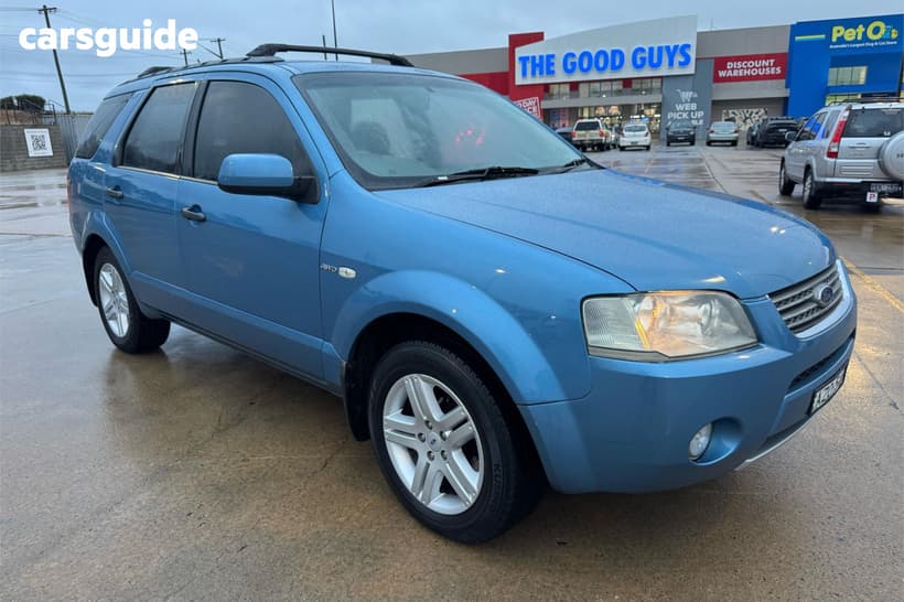 Blue 2006 Ford Territory Wagon Ghia (4X4)