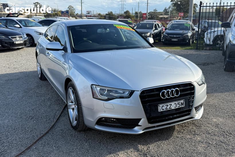 Silver 2012 Audi A5 Hatch SPORTBACK 1.8 TFSI 8T MY13