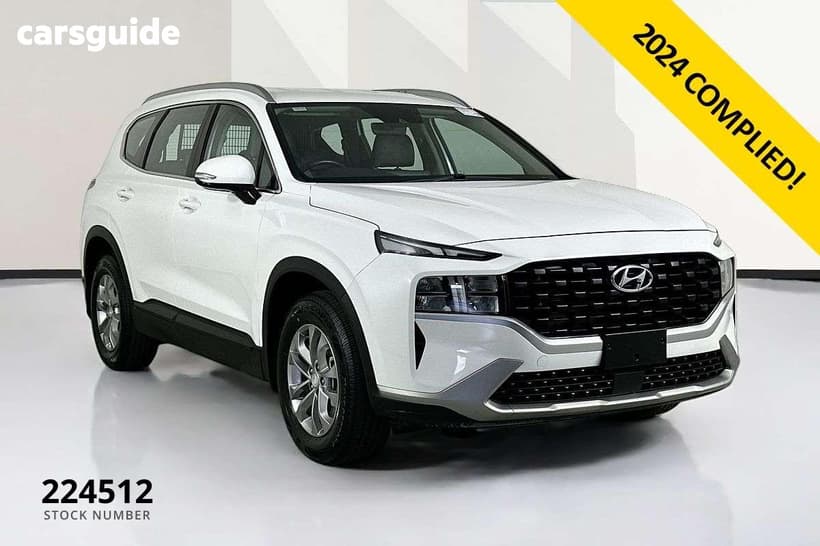 White 2024 Hyundai Santa FE Wagon Active Mpi (2Wd)