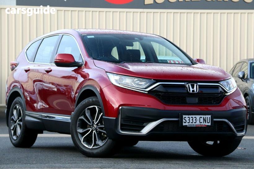 Red 2021 Honda CR-V Wagon Vti L (Awd) 5 Seats