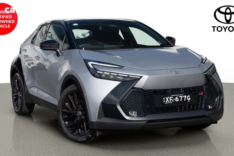 Silver 2025 Toyota C-HR Wagon Gr-Sport Hybrid