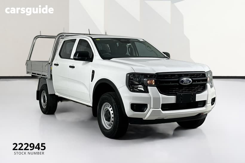 White 2023 Ford Ranger Double Cab Chassis Xl 2.0 Hi-Rider (4X2)