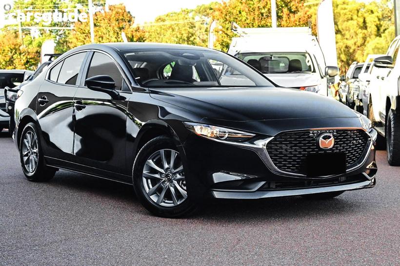Black 2026 Mazda Mazda3 Sedan G20 Pure