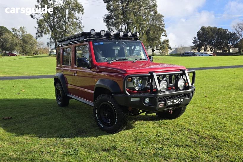 Red 2024 Suzuki Jimny Wagon Xl