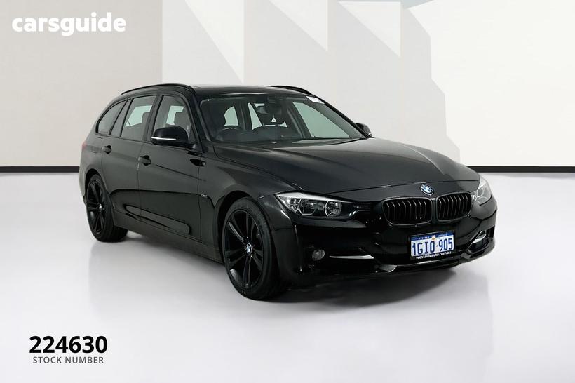 Black 2015 BMW 320I Wagon Touring Sport Line