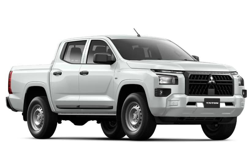 White 2026 Mitsubishi Triton Double Cab Pick Up Glx (4X2)