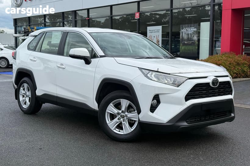 White 2019 Toyota RAV4 Wagon Gx (2Wd)