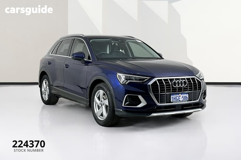 Blue 2021 Audi Q3 Wagon 35 Tfsi
