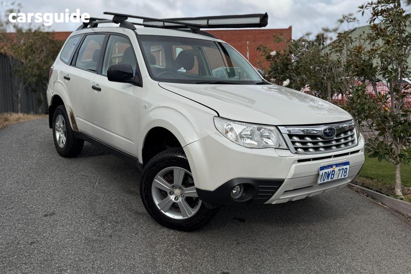 White 2012 Subaru Forester Wagon X