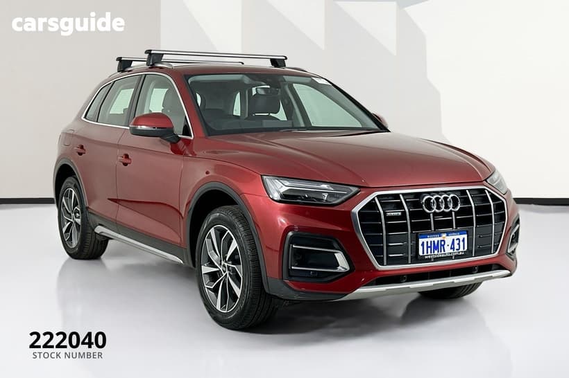 Red 2021 Audi Q5 Wagon 40 Tdi Quattro Mhev