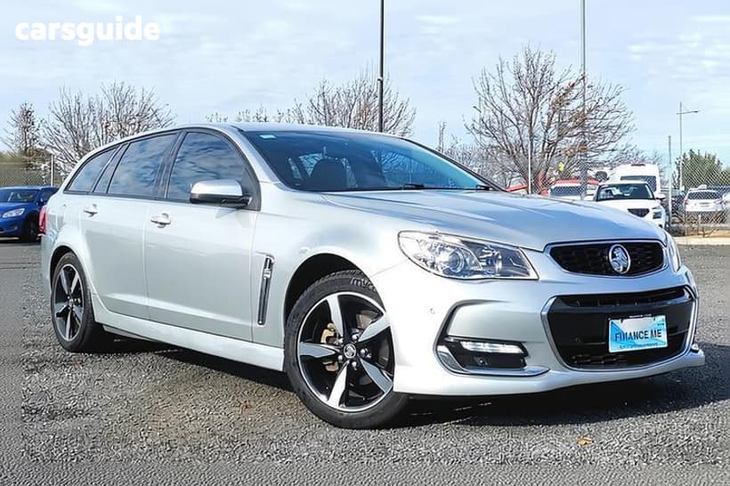 Silver 2017 Holden Commodore Sportswagon Sv6
