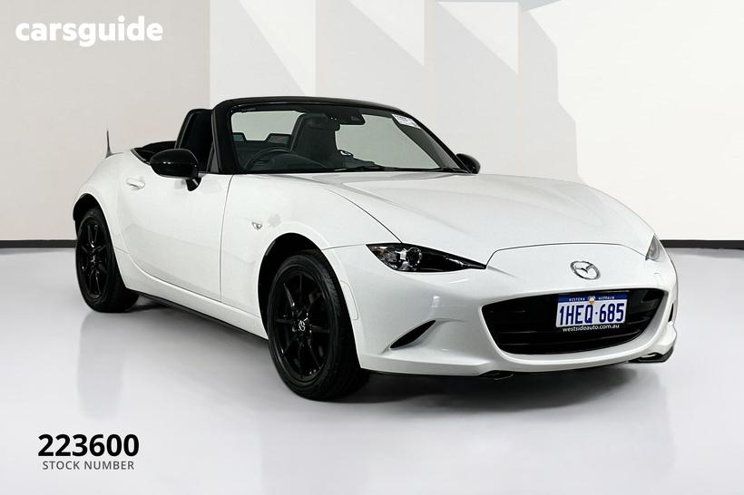 White 2020 Mazda MX-5 Convertible Roadster