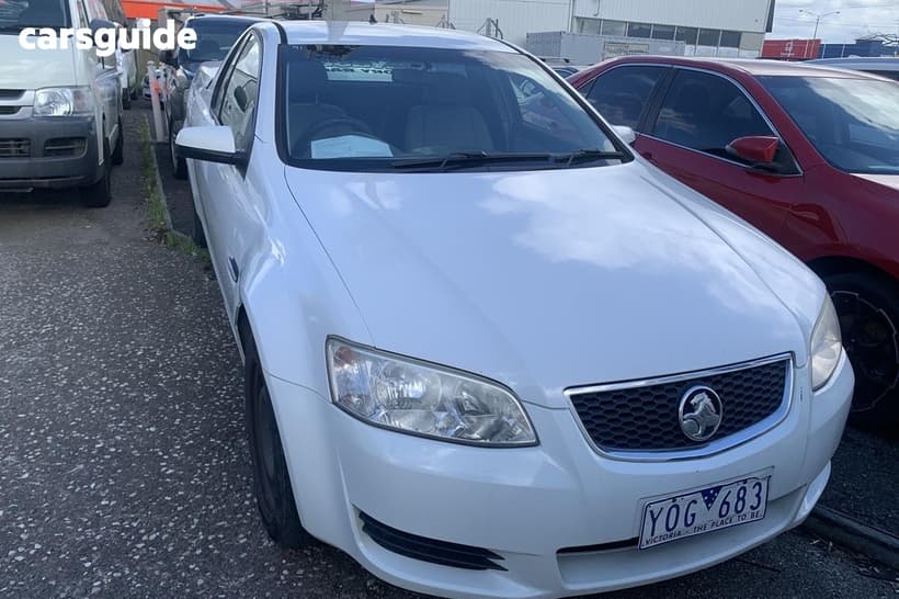 White 2011 Holden Commodore Ute Tray OMEGA