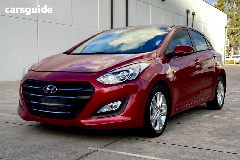 Red 2014 Hyundai I30 Hatchback Trophy 1.6 Crdi