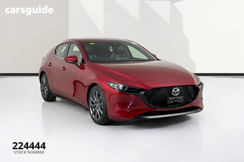 Red 2020 Mazda 3 Hatchback G20 Touring