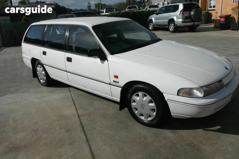 White 1993 Holden Commodore Wagon Executive