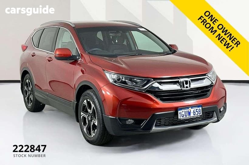Red 2019 Honda CR-V Wagon 50 Years Edition