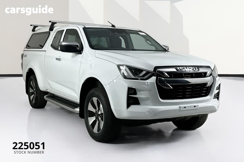 White 2020 Isuzu D-MAX Space Cab Utility Ls-U (4X4)