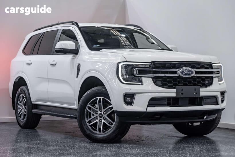 White 2024 Ford Everest Wagon Trend (4Wd)
