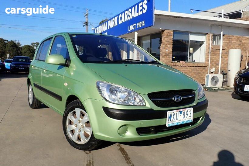 Green 2009 Hyundai Getz Hatchback S