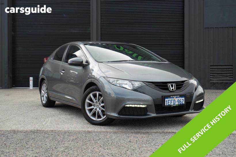 Grey 2013 Honda Civic Hatchback Vti-S