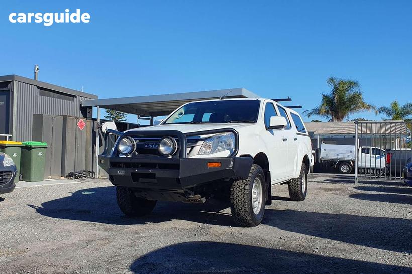 White 2016 Isuzu D-MAX Crew Cab Utility Sx Hi-Ride (4X2)
