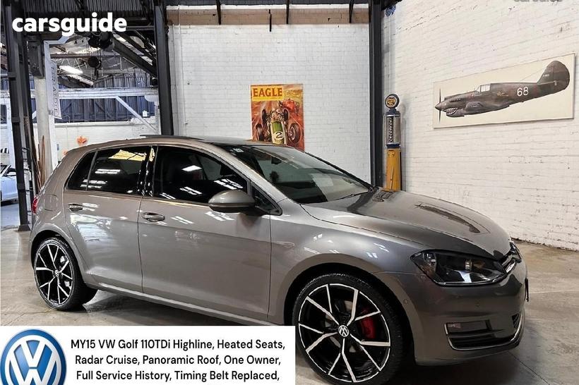 Grey 2014 Volkswagen Golf Hatchback 110 Tdi Highline