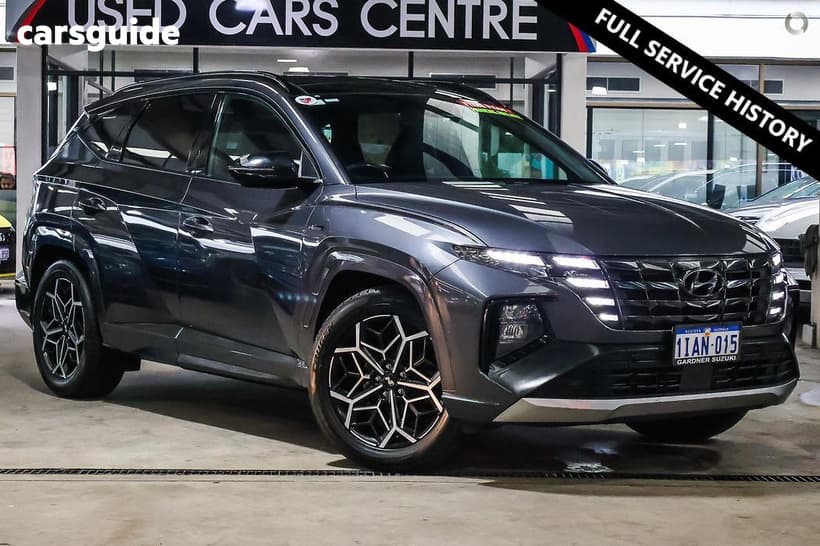 Grey 2022 Hyundai Tucson Wagon Highlander N Line (Awd)