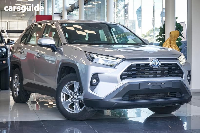 Silver 2024 Toyota RAV4 Wagon Gx (2Wd) Hybrid