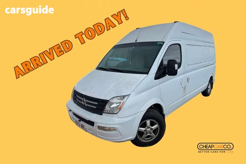 White 2014 LDV V80 Van Swb Low