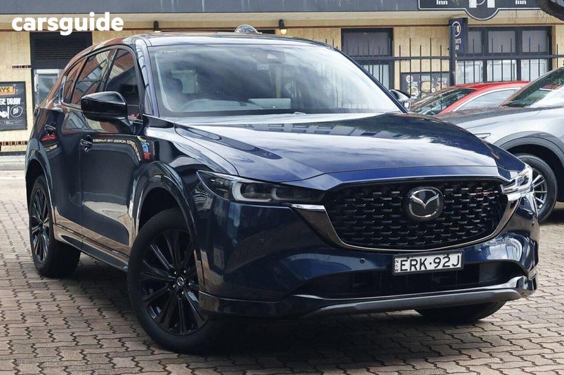 Blue 2022 Mazda CX-5 SUV GT SP (AWD)
