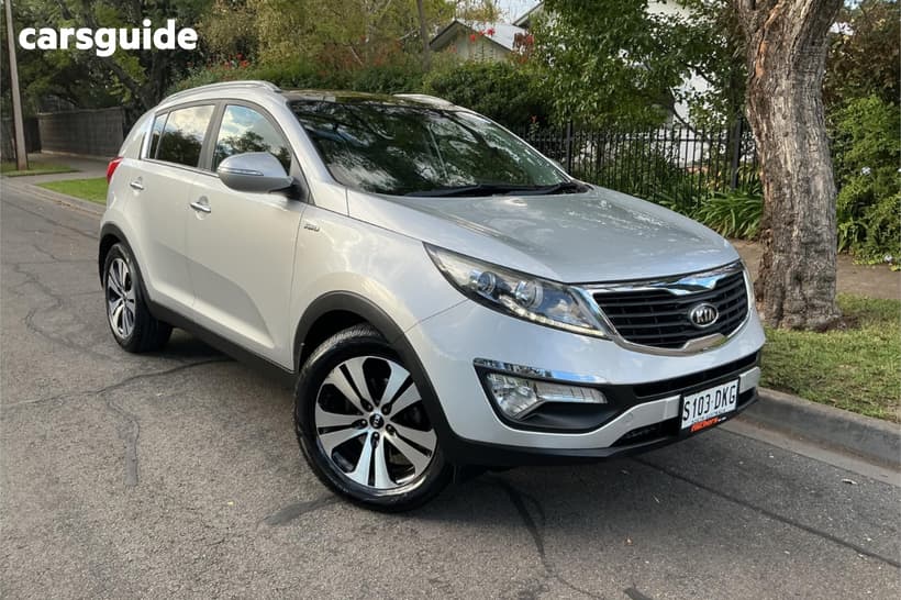 Silver 2011 Kia Sportage Wagon Platinum (Awd)