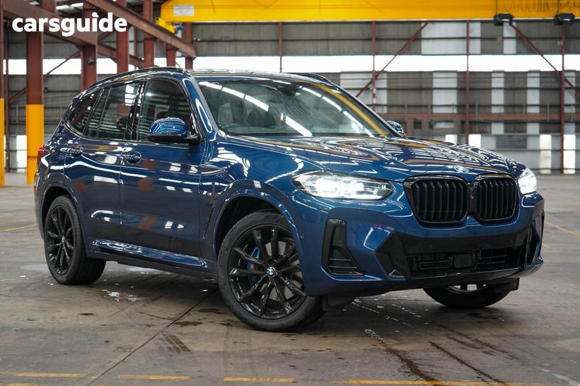 Blue 2023 BMW X3 Wagon Xdrive30I M Sport