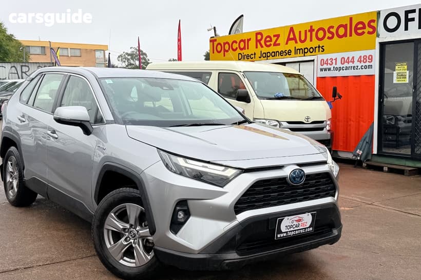 Silver 2024 Toyota RAV4 Wagon Gx (Awd) Hybrid