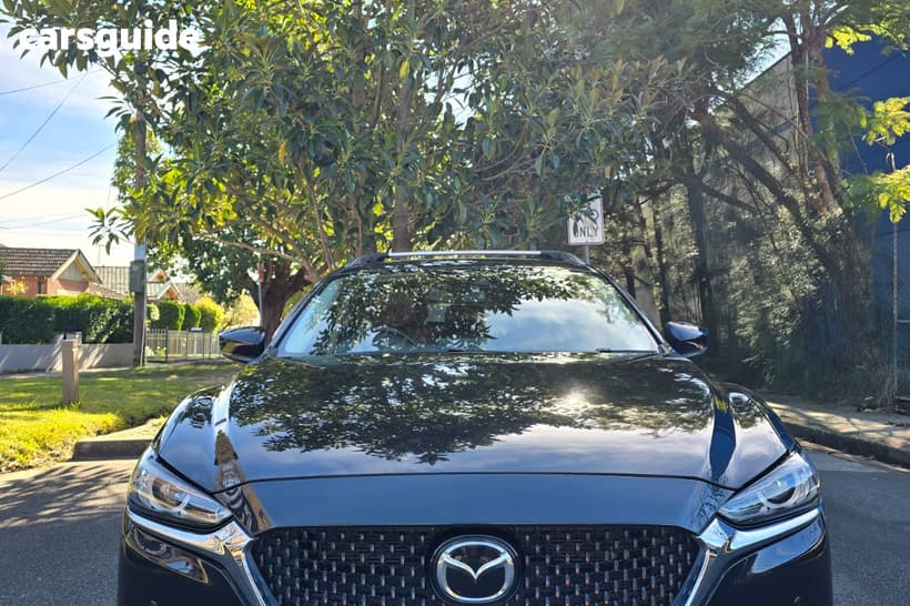 Black 2021 Mazda 6 Wagon Gt Sp