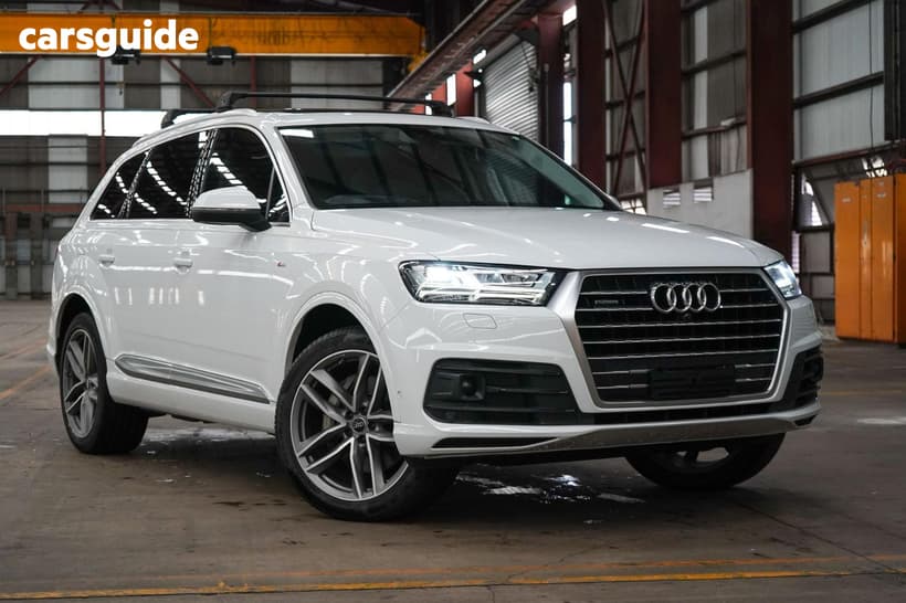 White 2018 Audi Q7 Wagon 3.0 Tdi Quattro