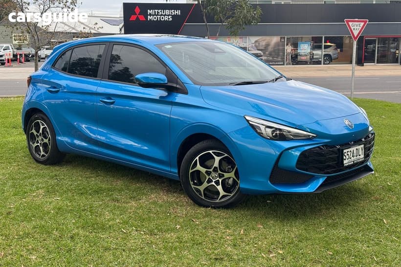 Blue 2024 MG MG3 Hatchback Essence Hybrid+