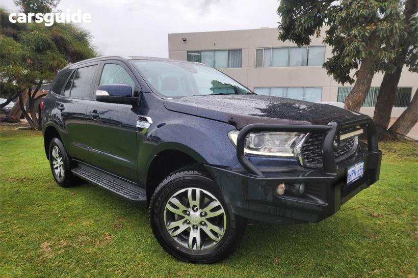 Blue 2022 Ford Everest Wagon Trend (4Wd)