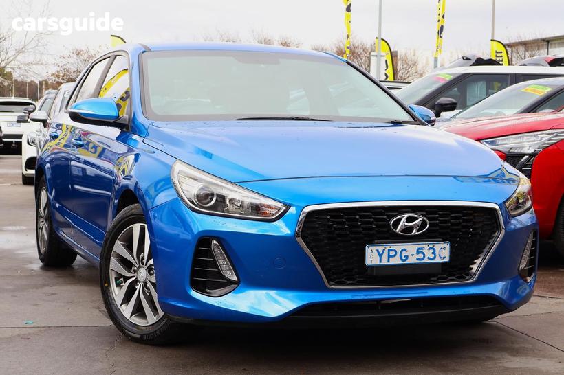 Blue 2018 Hyundai I30 Hatchback Active