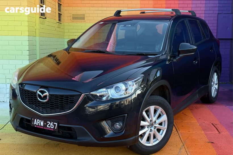 Black 2012 Mazda CX-5 Wagon Maxx Sport (4X4)
